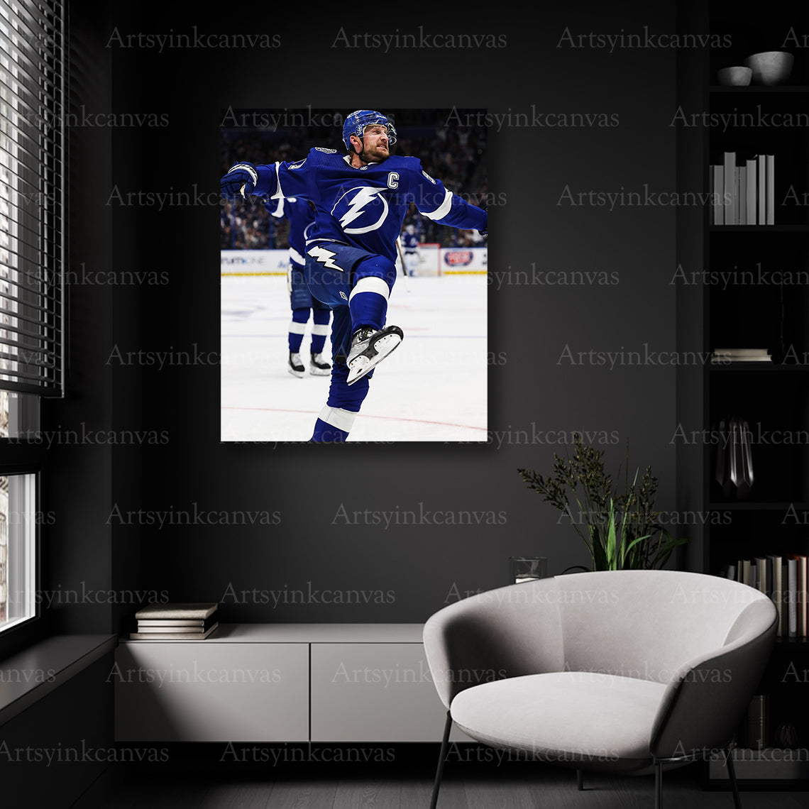 Tampa Bay Lightning Steve Stamkos playoff wall decor