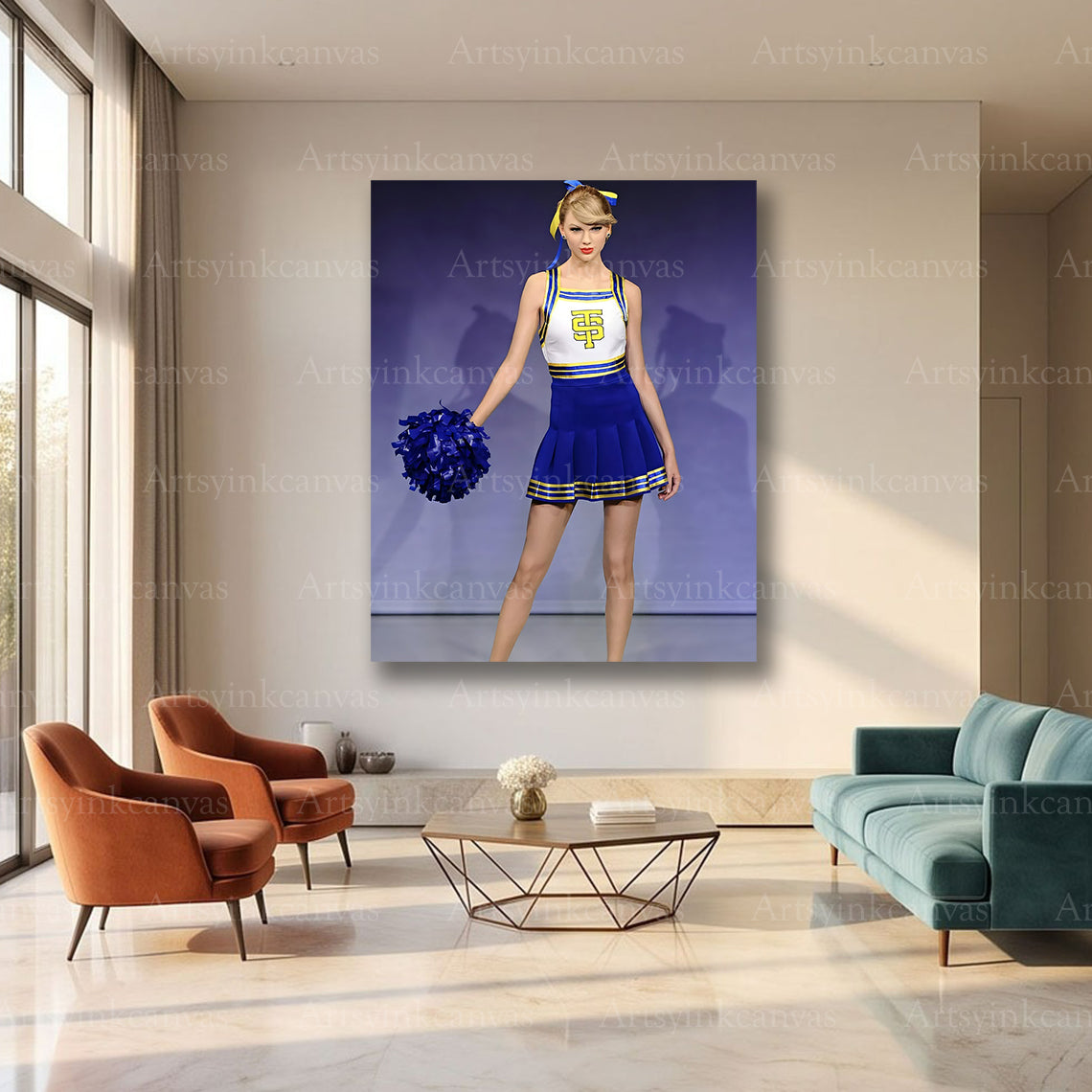 Taylor Swift singer canvas wall art