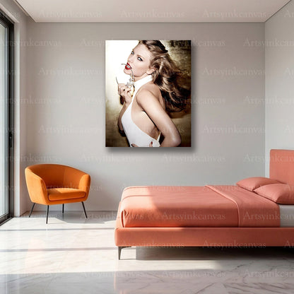 Premium Taylor Swift music canvas print
