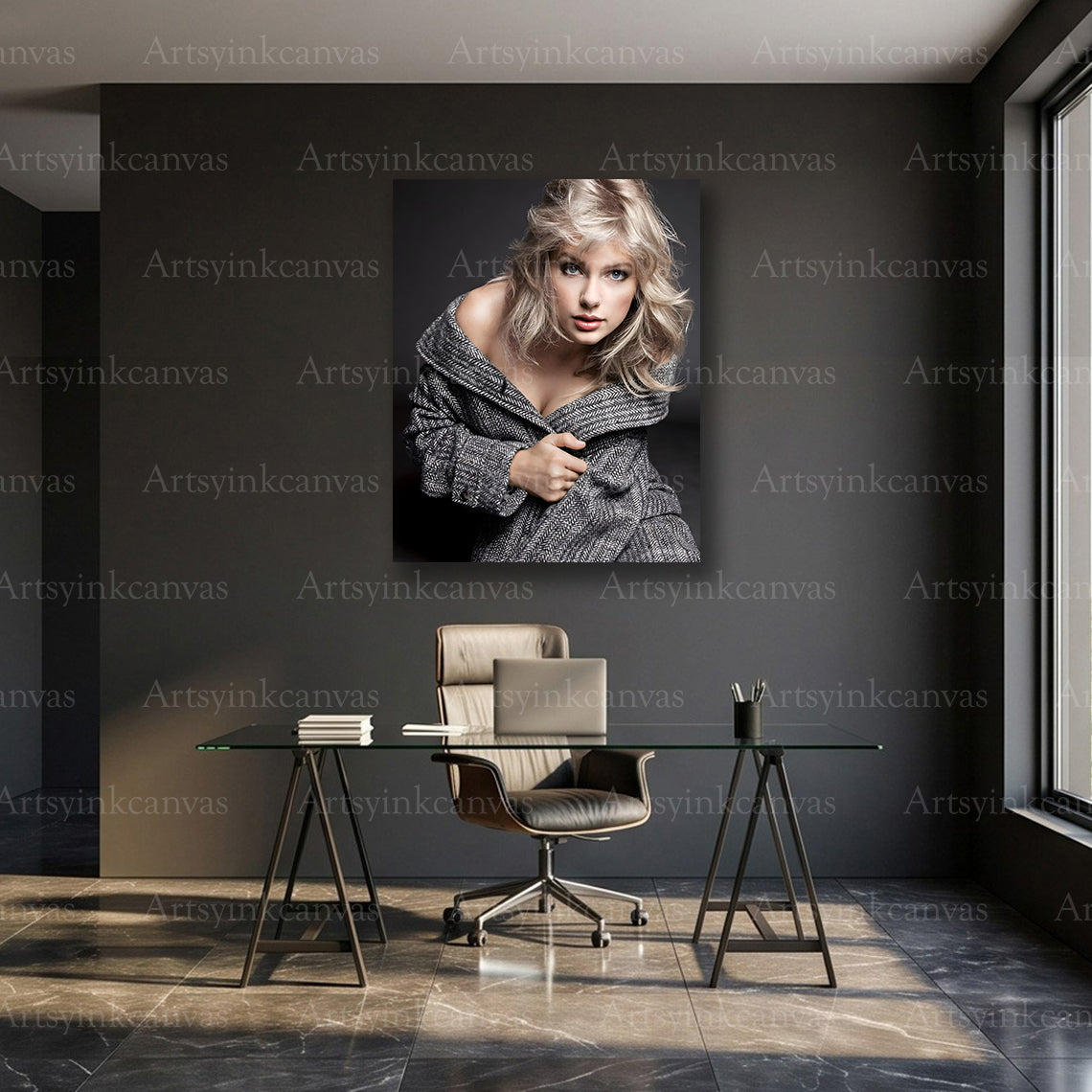 Taylor Swift pop star fashion wall decor