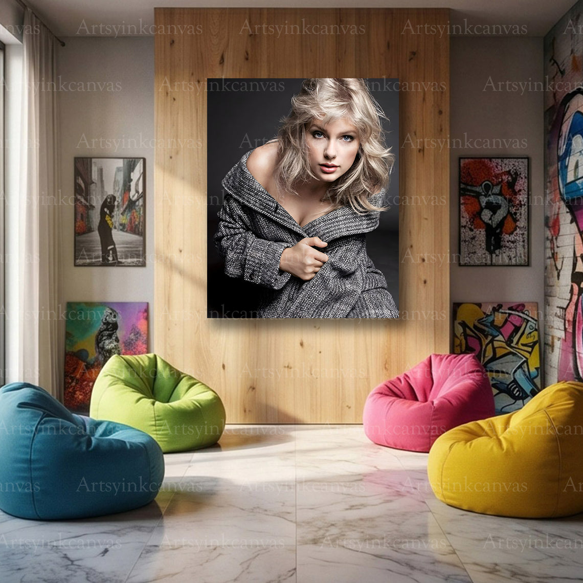 Taylor Swift elegant celebrity artwork