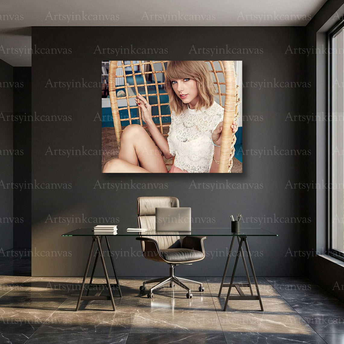 Taylor Swift elegant pop star wall decor