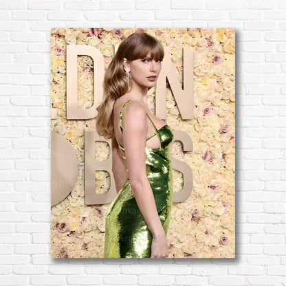 Taylor Swift superstar canvas print
