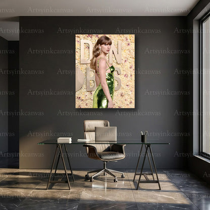 Taylor Swift pop star wall decor