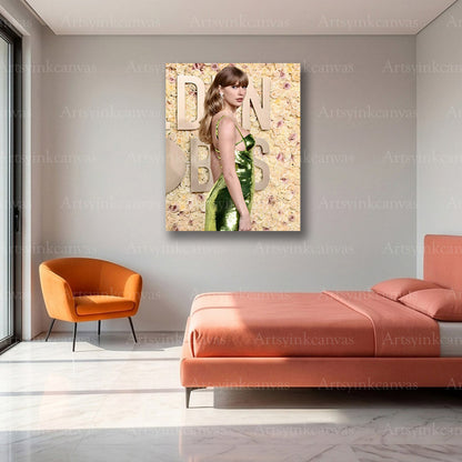 Premium Taylor Swift superstar wall art