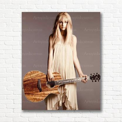 Taylor Swift timeless music canvas print