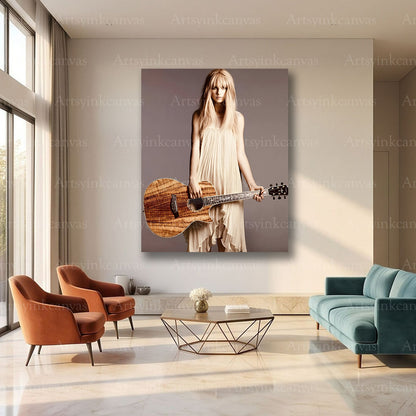 Taylor Swift singer canvas wall art