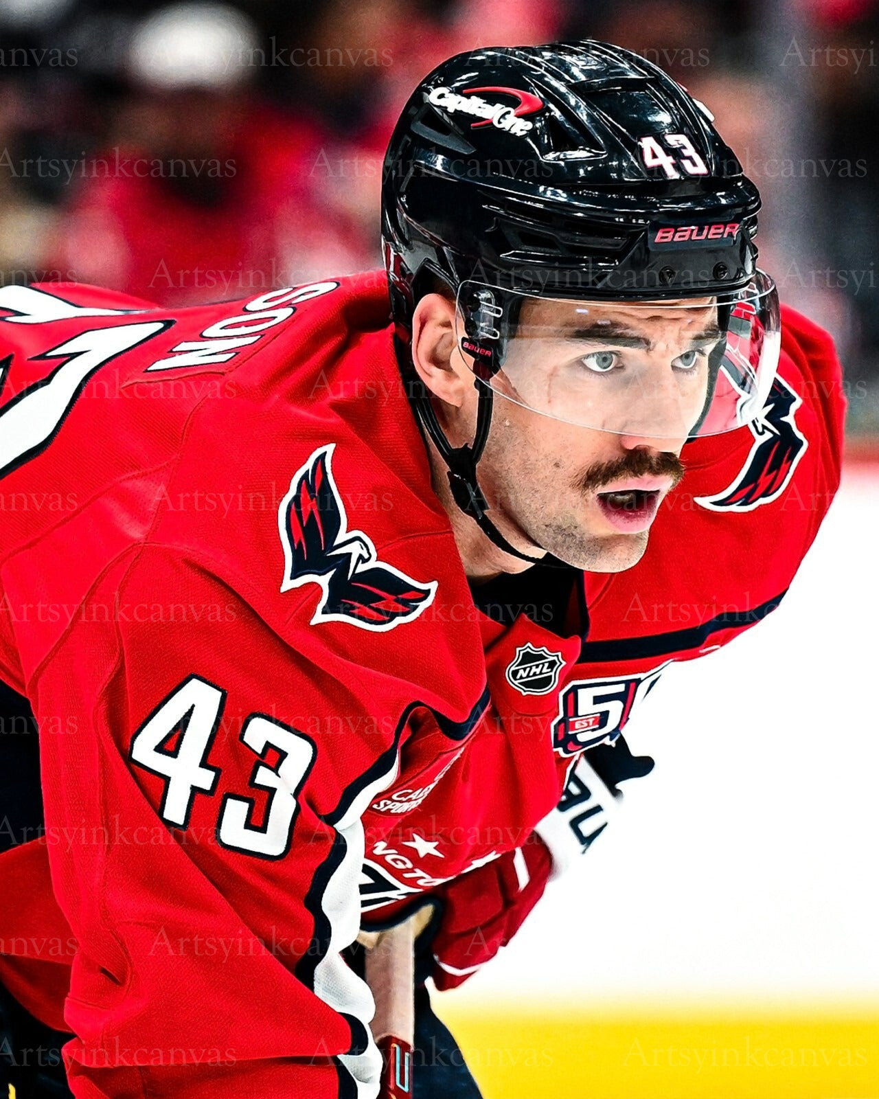 Tom Wilson Movember canvas wall art