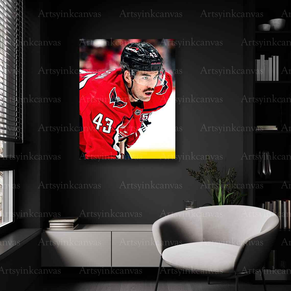 Washington Capitals Movember wall decor
