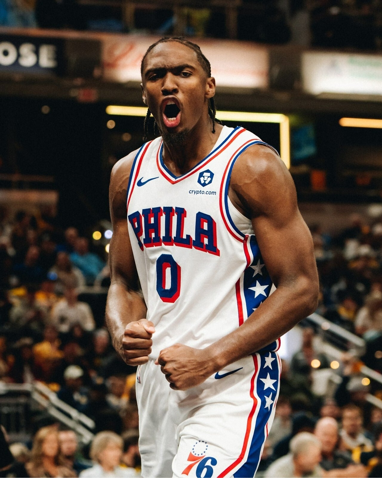 Tyrese Maxey 45 point night Philadelphia 76ers canvas wall art