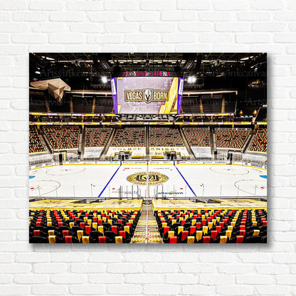 T-Mobile Arena Vegas Golden Knights canvas print