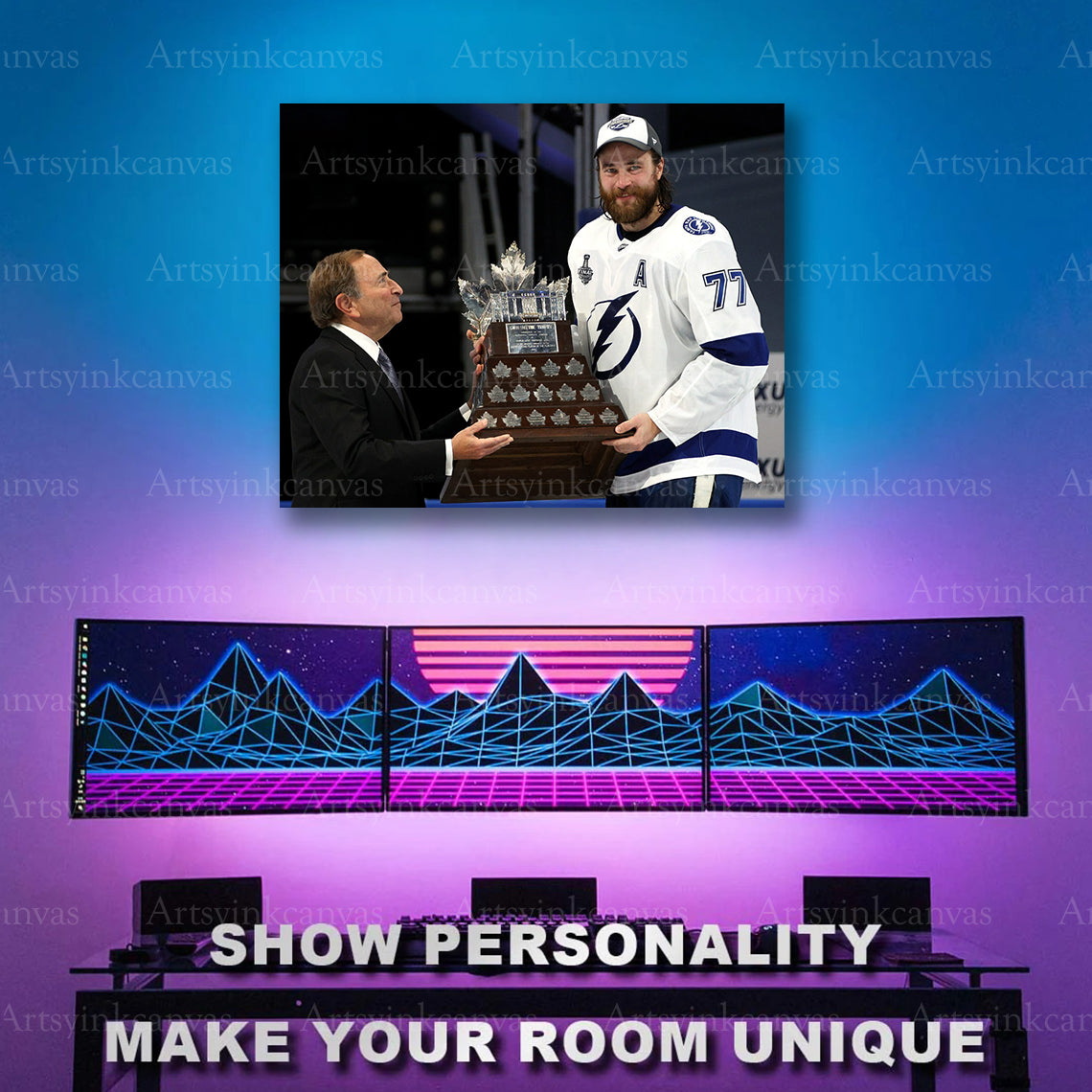 Victor Hedman 2020 Stanley Cup Playoffs MVP artwork