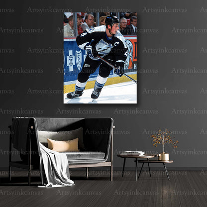 Vincent Lecavalier hockey legend collector canvas art