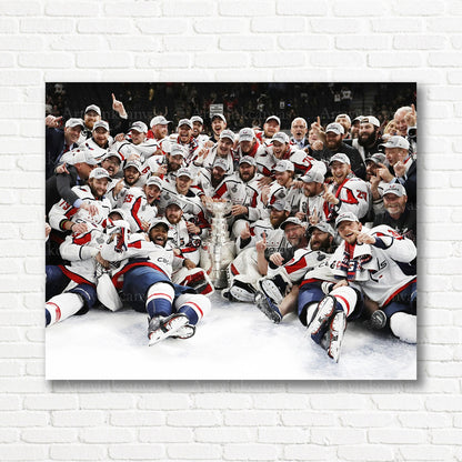 Capitals championship team 2018 Stanley Cup canvas print