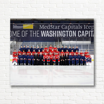 Washington Capitals 2024-25 roster canvas print