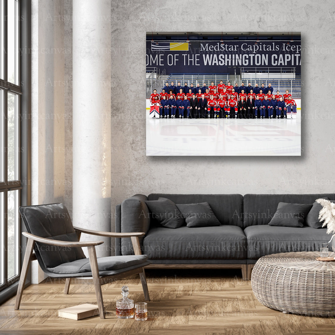 Washington Capitals season wall decor