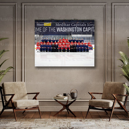 NHL team collector canvas art