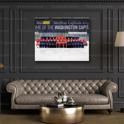 Premium Washington Capitals team canvas print