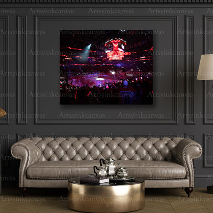 Premium Washington Capitals arena canvas print