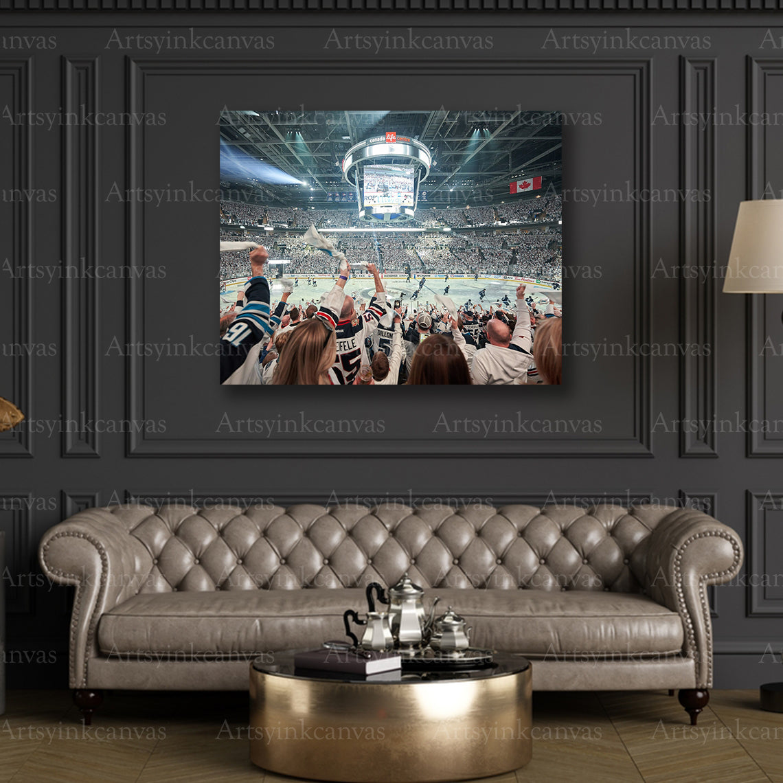 Premium Winnipeg Jets Whiteout canvas print