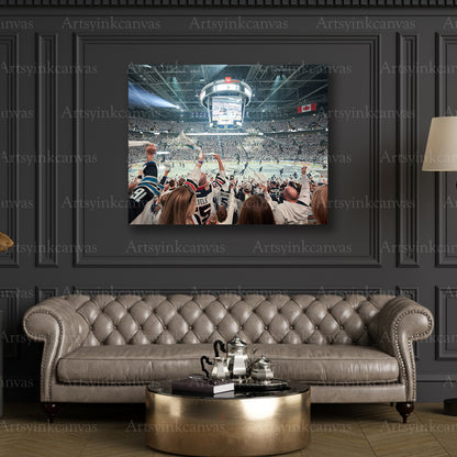 Premium Winnipeg Jets Whiteout canvas print