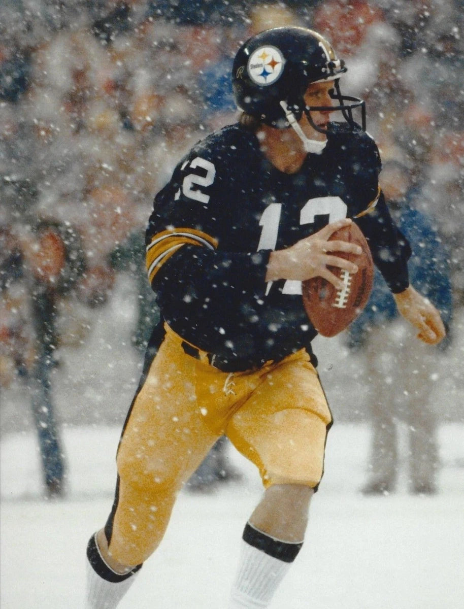 Terry Bradshaw Pittsburgh Steelers Canvas Wall Art – NFL Champion QB Poster