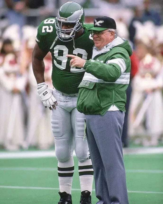 Reggie White & Buddy Ryan Philadelphia Eagles Canvas Wall Art – NFL Legends Decor