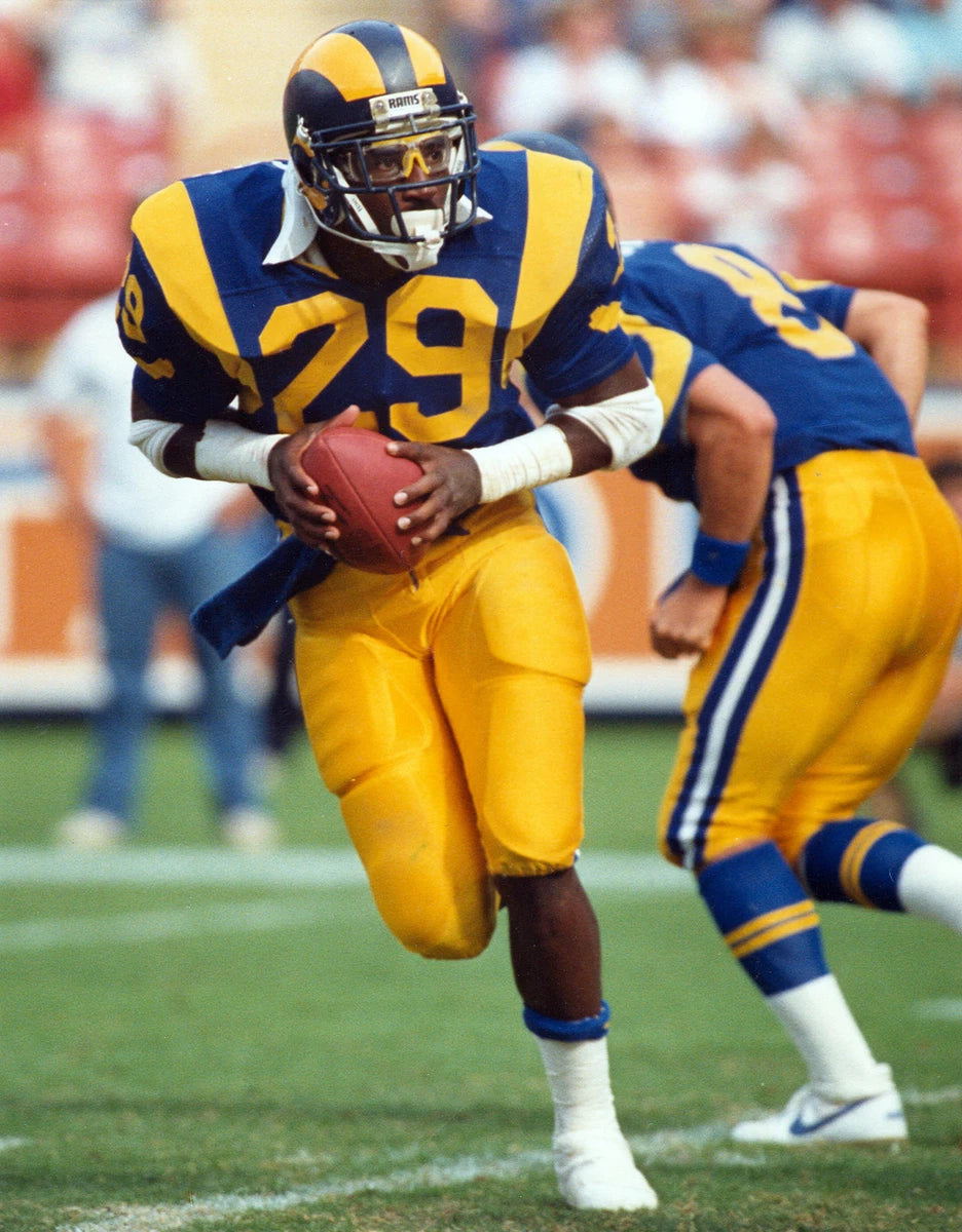 Eric Dickerson Canvas Wall Art – NFL Rushing Legend Action Poster