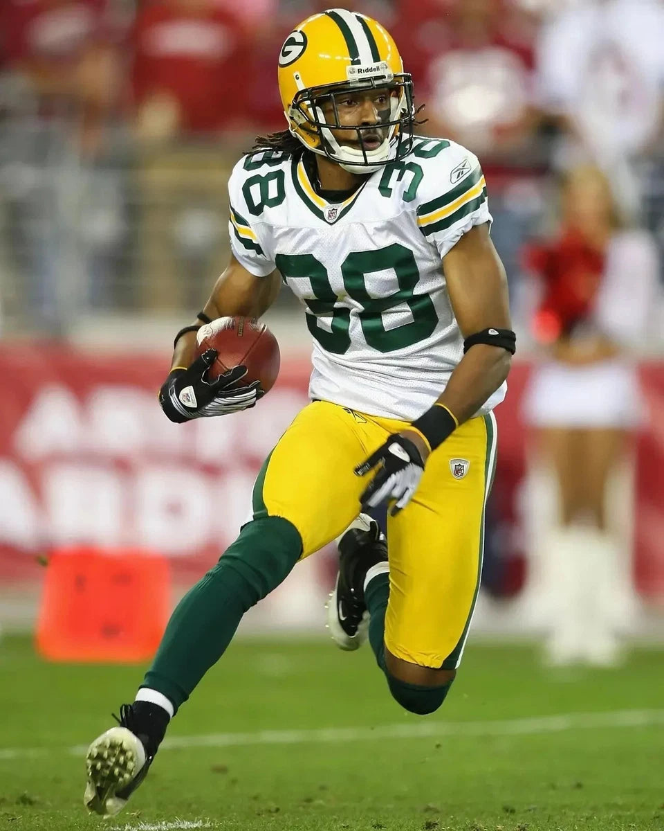 Tramon Williams Green Bay Packers Canvas Wall Art – NFL Defensive Star Decor