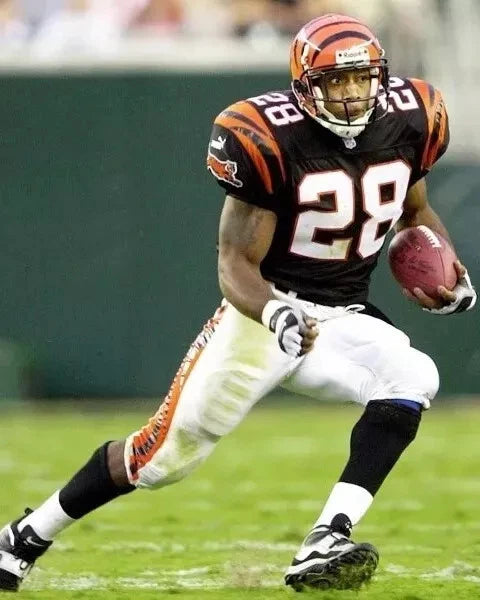 Corey Dillon Cincinnati Bengals Canvas Wall Art – NFL Running Back Legend Decor
