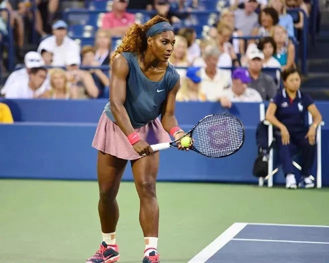 Serena Williams Wimbledon Canvas Wall Art – Tennis GOAT Champion Decor