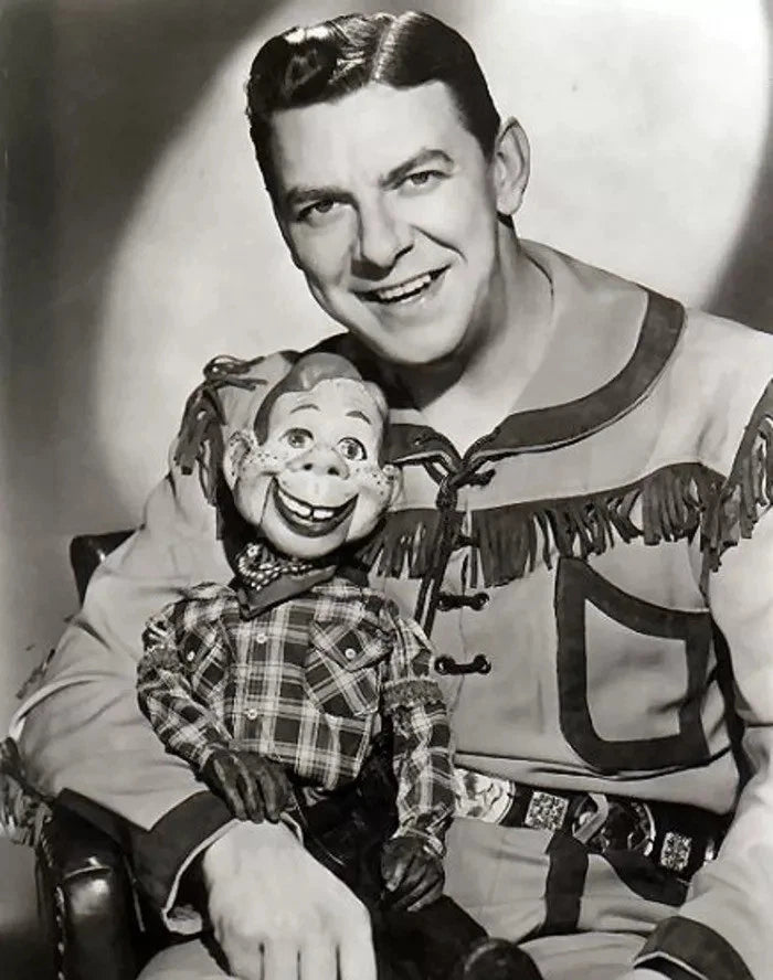 Howdy Doody Black & White Canvas Wall Art – Classic TV Show Vintage Poster