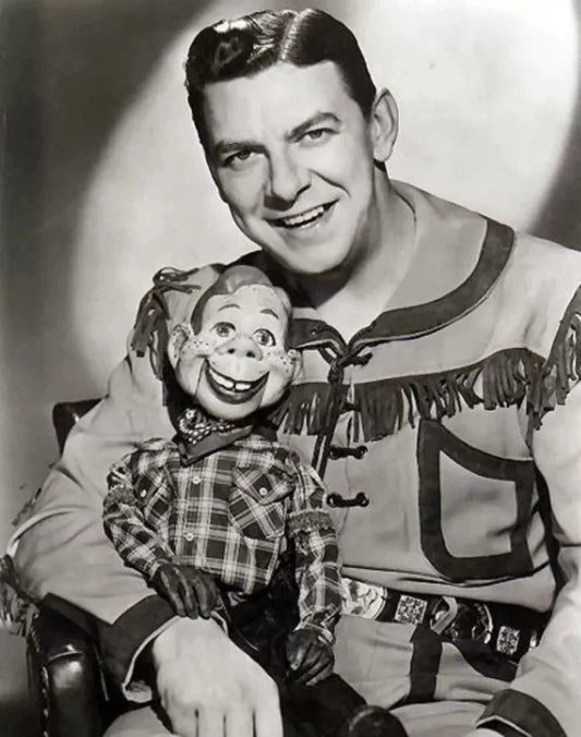 Howdy Doody Black & White Canvas Wall Art – Classic TV Show Vintage Poster