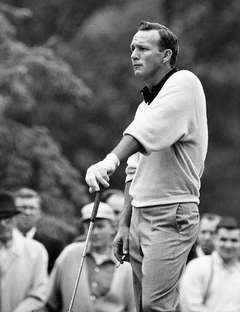 Arnold Palmer Golf Canvas Wall Art – The King of Golf Legend Decor