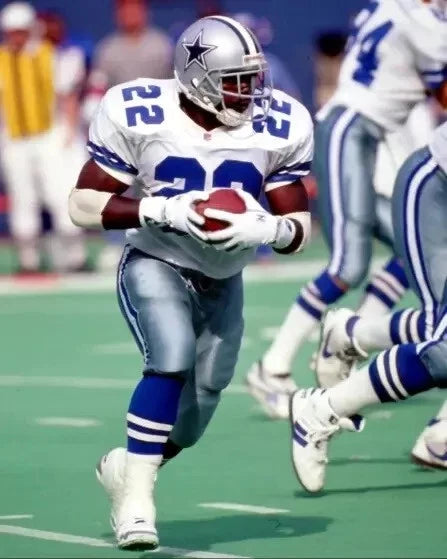 1995 Emmitt Smith Dallas Cowboys Canvas Wall Art – Vintage NFL Legend Decor
