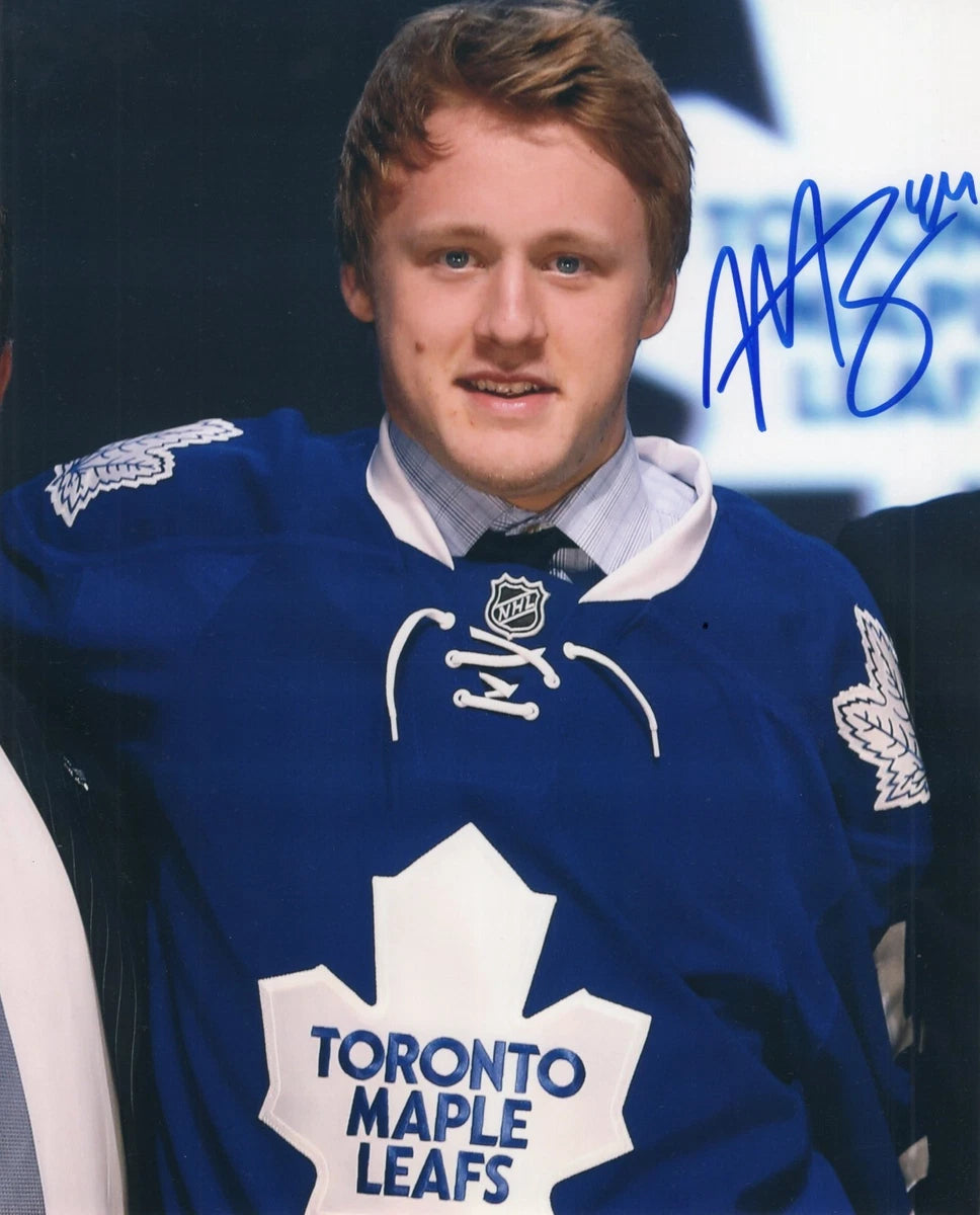 Morgan Rielly Signed-Style Toronto Maple Leafs Canvas Wall Art | Signature Reproduction Print