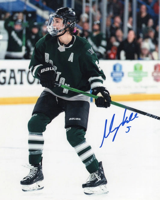 Megan Keller Signed-Style Boston Fleet PWHL Canvas Wall Art | Signature Reproduction Print