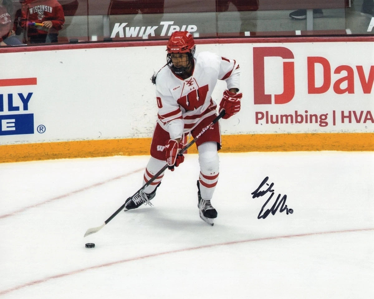 Laila Edwards Signed-Style Wisconsin Badgers Canvas Wall Art | Signature Reproduction Print