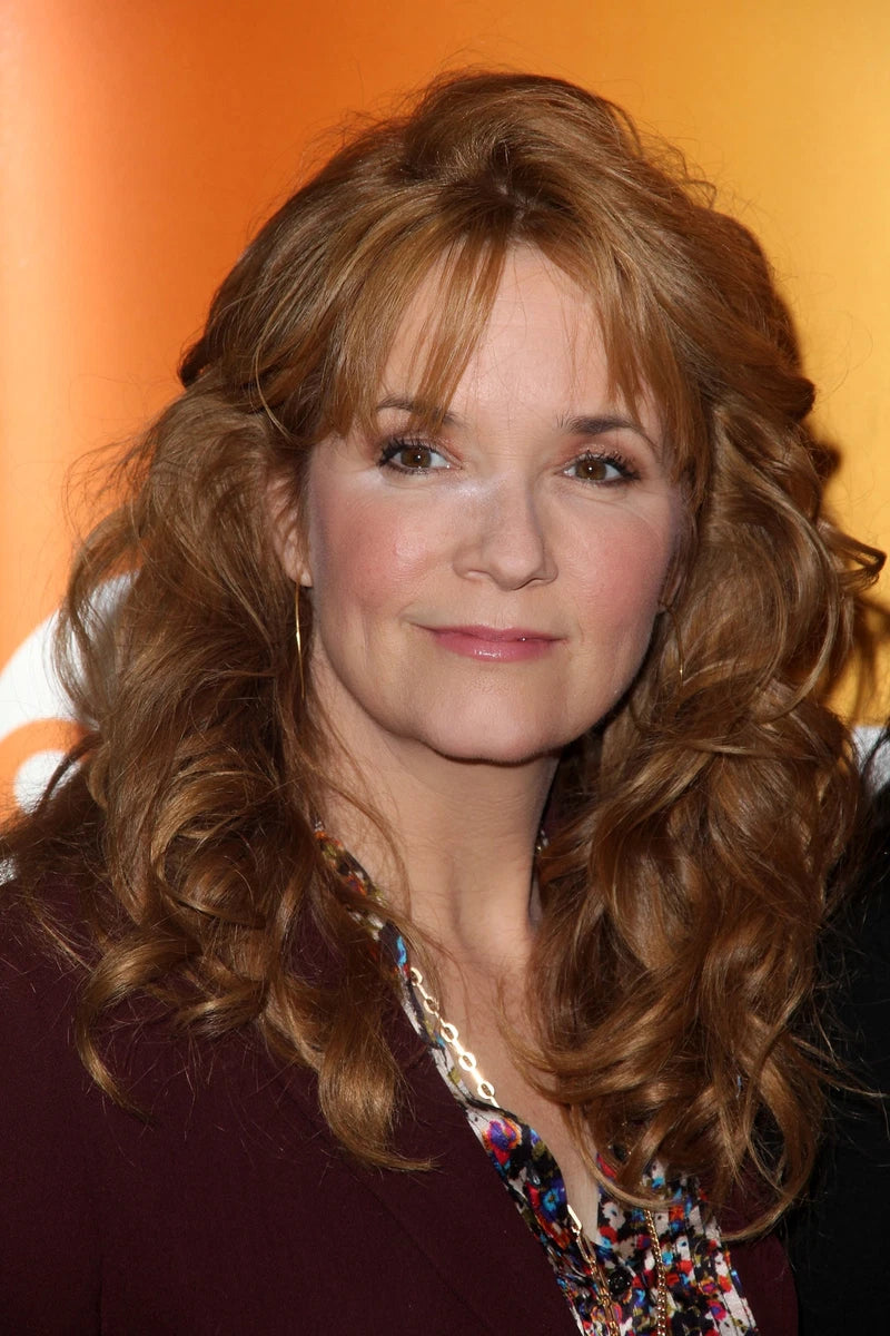 Lea Thompson Pink Lips Canvas Wall Art – Soft Beauty Aesthetic Celebrity Poster