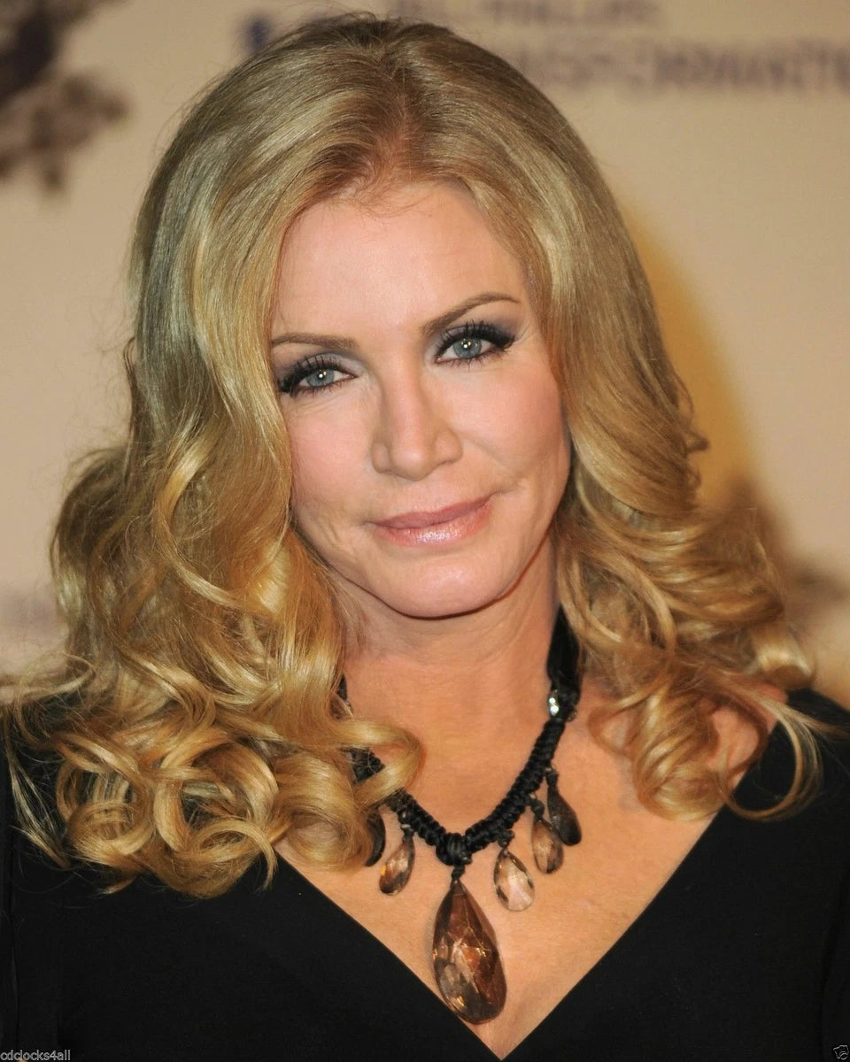 Shannon Tweed Blonde Beauty Canvas Wall Art – Vintage Glam Poster