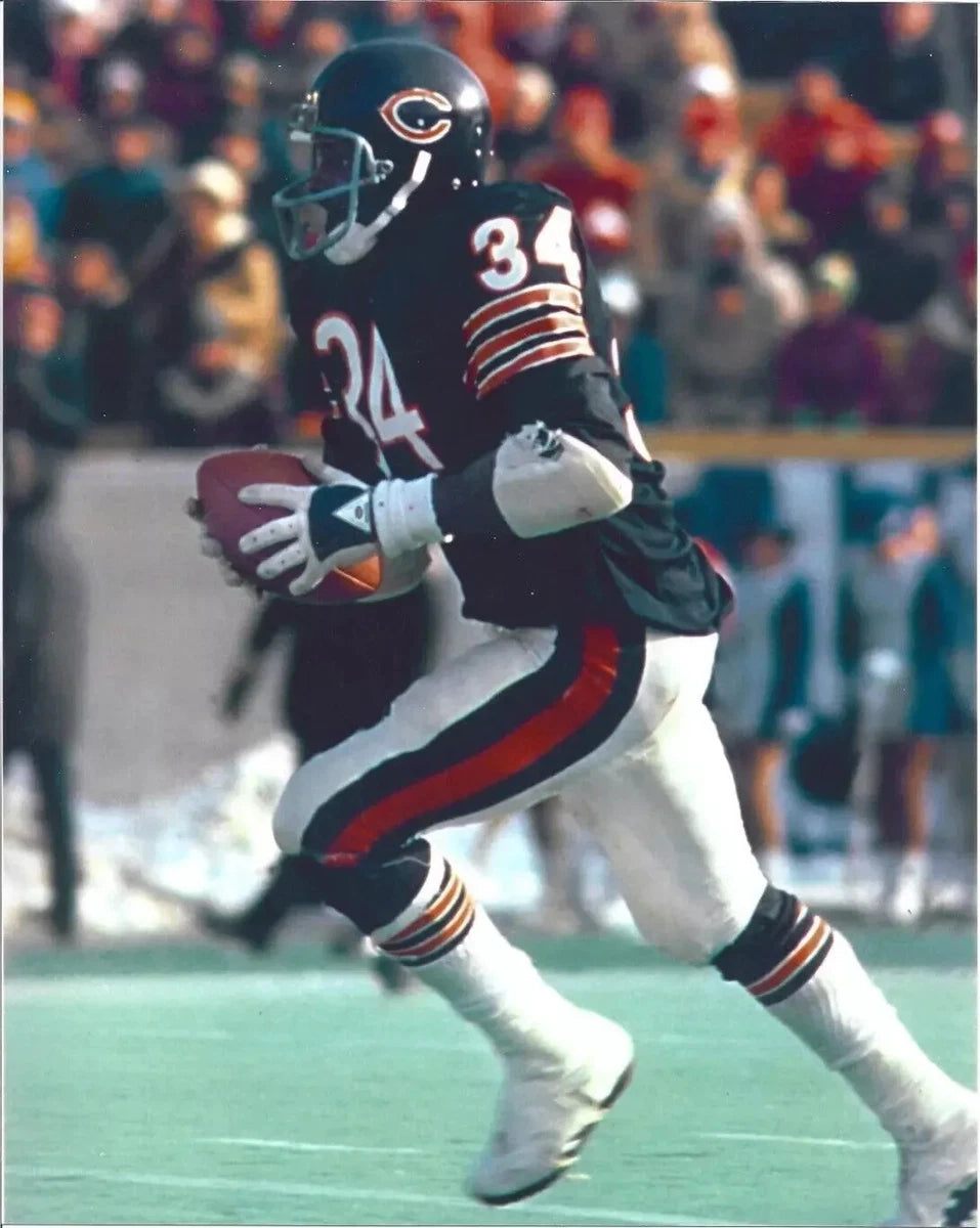 Walter Payton Chicago Bears Canvas Wall Art – NFL Legend Decor