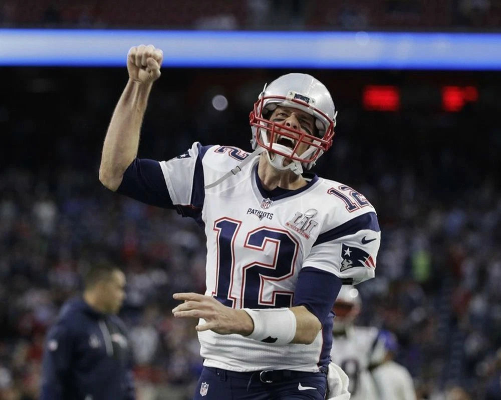 Tom Brady Canvas Wall Art – NFL GOAT Motivation Poster