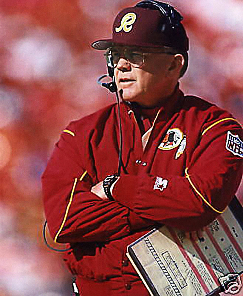 Joe Gibbs Washington Football Canvas Wall Art – NFL Coaching Legend Poster